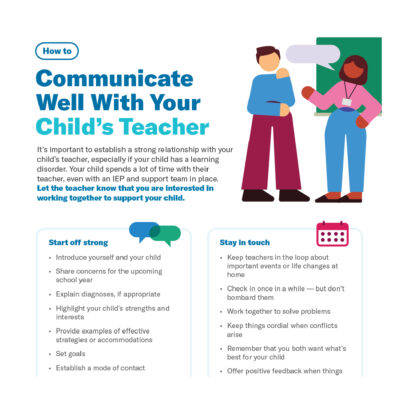 How to Communicate Well With Your Childs Teacher