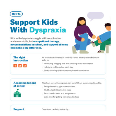 How to Support Kids With Dyspraxia