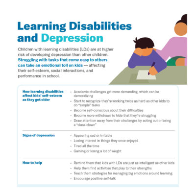 Learning Disabilities and Depression