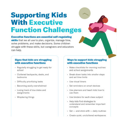 Supporting Kids With Executive Function Challenges