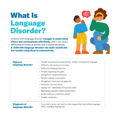 What Is Language Disorder?