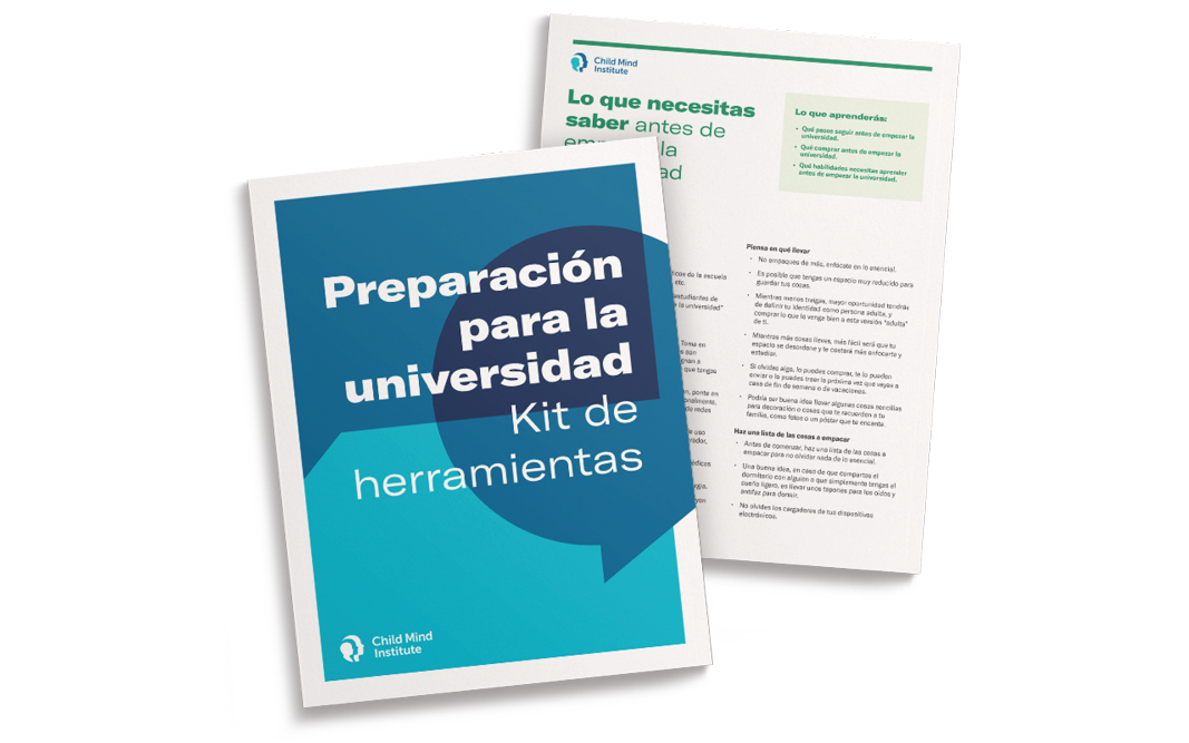 Preparación para la universidad: Kit de herramientas