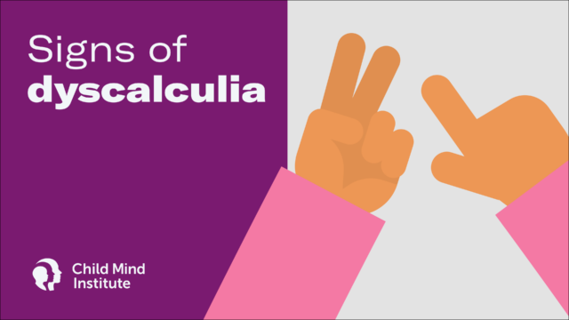Signs of Dyscalculia